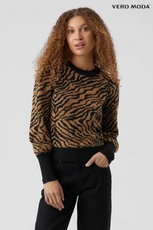 Vero Moda Zebra Jacquard Knitted Jumper (R22763) | 40 €