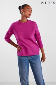 PIECES Pink Cosy Long Sleeve Jumper (R23933) | €38