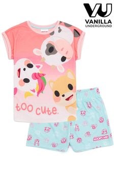 Baby girl short pjs hot sale