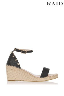 Sandales Raid cloutées style espadrille