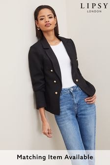 Lipsy Black Boucle Blazer (R42092) | $109