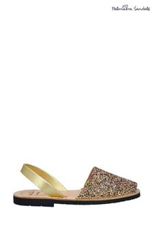 Palmaira Sandals Rainbow Glitter Flat Sandals (R43580) | $69