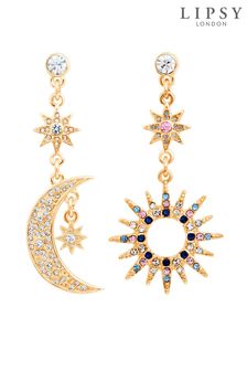 Lipsy珠寶系列星月星塵彩色寶石耳環 (R43856) | NT$960