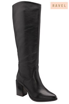Bottes Ravel au genou en cuir