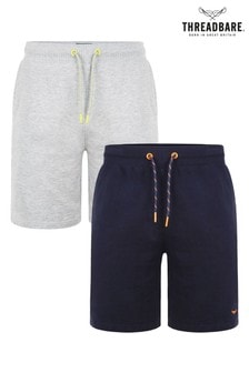 Threadbare Navy & Grey Sweat Shorts Pack Of 2 (R55138) | €29