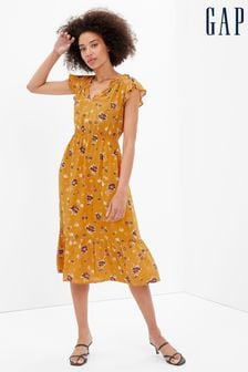 Gap yellow dress store