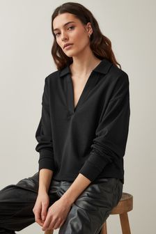 Gap Black V Neck Collar Pull Over Jumper (R57069) | €19.50