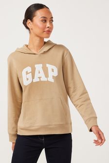 Gap Brown and Cream Logo Hoodie (R57114) | 51 €
