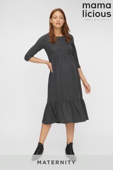 Robe babydoll Mamalicious de maternité longue en jersey