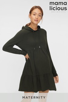 Robe de maternité Mamalicious confort à capuche