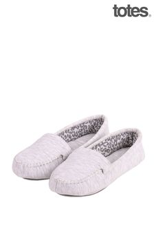 Totes Grey Isotoner Jersey Moccasin (R60977) | 27 €
