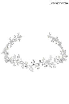 Jon Richard Silver Plated Lydia Statement Pearl And Crystal Hair Vine - Darčekové vrecúško (R61378) | €61