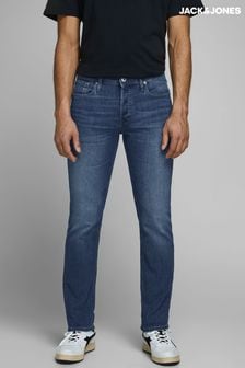 Jack & Jones Mid Blue Glen Slim Tapered Jeans (R63372) | INR 4,190
