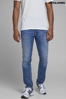 Голубой - Зауженные джинсы Jack & Jones Glen  (R63373) | €24
