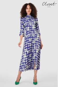 Closet Blue London High Neck Front Dress (R65733) | 71 €