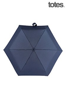 Womens Accessories Umbrellas Mango Synthetic Plain Folding Umbrella Navy in Blue 