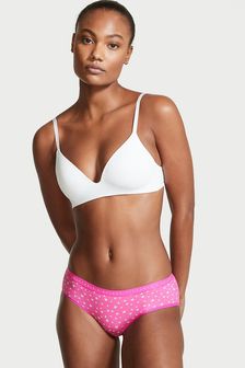 Victoria's Secret Pink Fluro Twinkle Star Stretch Cotton Hipster Knickers (R72734) | €10.50