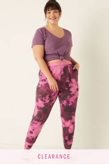 Rose violette - Pantalon de jogging de pyjama Victoria's Secret PINK douillet (R73031) | €35