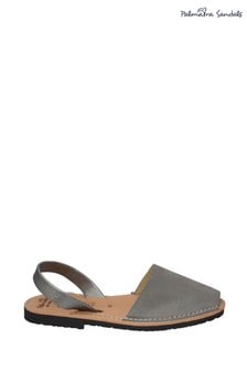 Palmaira Sandals Grey Pale Pink suede with glitter band (R74207) | ₪ 210