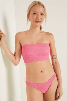 Dreamy Pink - Victoria's Secret Pink Crinkle Bikini Bottom (R74797) | kr480