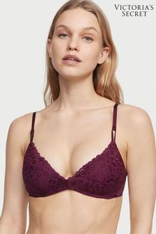 Victoria's Secret Kir Red Lace Non Wired Push Up Bra (R74882) | €40