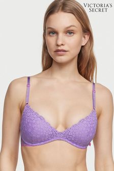 Victoria's Secret Secret Crush Purple Lace Non Wired Push Up Bra (R74914) | kr640