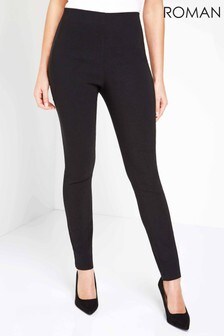 Roman Black Originals Full Length Stretch Trousers (R75354) | CA$76