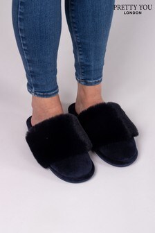 Pretty You London Danni Mule Slipper