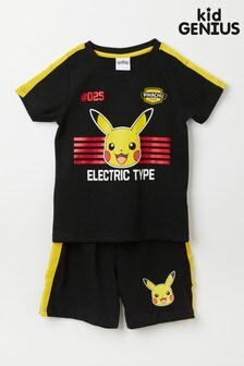 Ensemble de pyjama Kid Genius à manches longues motif Pikachu