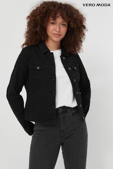 Negru - Jachetă din denim Vero Moda Classic  (R77816) | 167 LEI