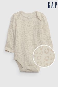 Gap Beige Organic Cotton Mix and Match Printed Bodysuit (R79482) | €9