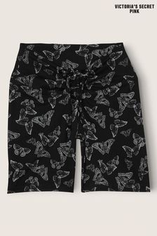 Victoria's Secret PINK Pure Black Butterflies Ruched Cycling Short (R80722) | €34