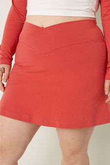 Victoria's Secret PINK Nantucket Red High Waist Skirt (R81892) | kr338