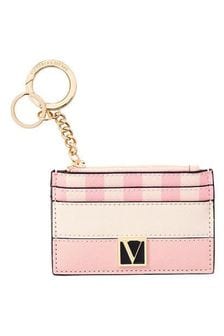 Victoria's Secret Pink Iconic Stripe Card Case Keyring (R82670) | €20.50