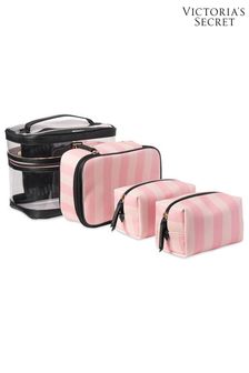 Victoria's Secret Signature Stripe Pink Victoria's Secret 4-in-1 Train Case (R82777) | €52