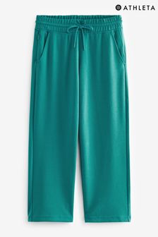 Athleta Green Seasoft Straight Cropped Trousers (R82799) | €22