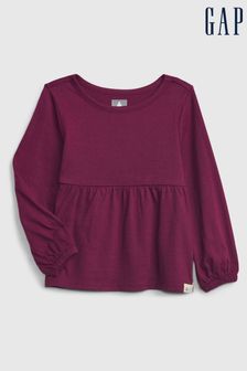 Gap Red Organic Cotton Mix and Match Tunic Top (R83460) | €12.50