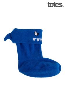 Totes Blue Shark Welly Socks (R83839) | €15
