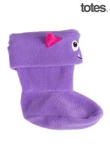 Totes Purple Monster Welly Socks (R83840) | €15