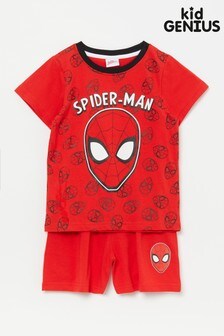 Pyjama Kid Genius Spiderman court