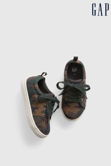 Gap Green Camo Lace-Up Trainers (R84125) | €13.50