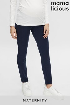 Mamalicious Navy Maternity Over The Bump Jersey Joggers (R84770) | ₪ 115