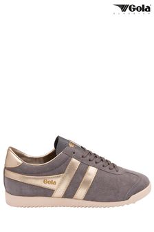 Gola Grey Ladies' Bullet Pearl Suede Lace-Up Trainers (R84972) | $124