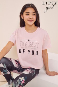 Lipsy Pink Sports T-Shirt (R90278) | €10 - €12.50