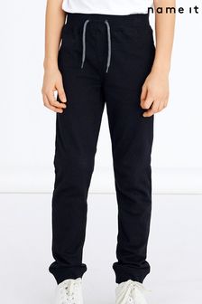 Name It Black Cotton Sweatpants (R92393) | kr260