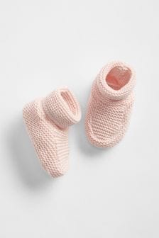 Розовый - Пинетки для малышей с медвежонком Gap Brannan (R92672) | €16