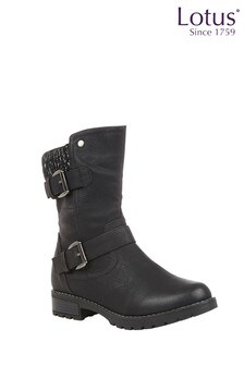 Lotus Footwear Black Casual Boot (R93799) | 81 €
