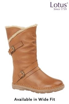 Lotus Footwear Brown Casual Boot (R93811) | $150