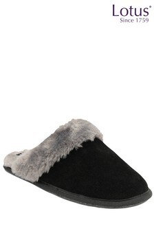 Lotus Footwear Black Slipper (R93819) | 40 €