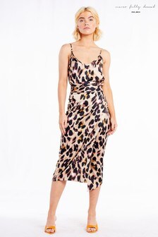Never Fully Dressed Multi Leopard Print Cami Top (R93837) | ₪ 128